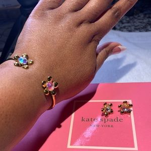 Kate Spade Bangle and Earrings